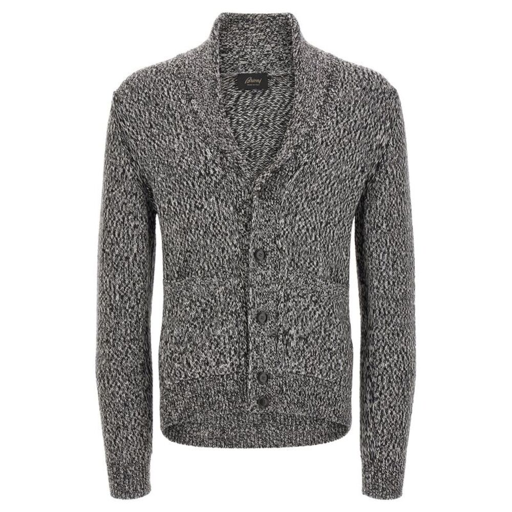 Brioni Men Shawl Neck Cardigan